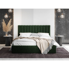 Čalúnená manželská posteľ Nowerins