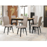 Jedálenský stôl so 6 stoličkami AL24