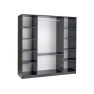 Šatníková skriňa so zrkadlom Pangaz D4