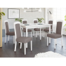 Rozkladací jedálenský stôl so 6 stoličkami - AL26