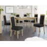 Rozkladací jedálenský stôl so 6 stoličkami - AL26