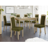 Rozkladací jedálenský stôl so 6 stoličkami - AL26