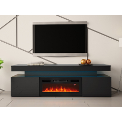 TV skrinka s krbom Lestirola EF 2D 190