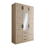 Šatníková skriňa so zrkadlom Korku D3 Šatníková skriňa so zrkadlom Korku D3