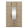 Šatníková skriňa so zrkadlom Korku D3 Šatníková skriňa so zrkadlom Korku D3