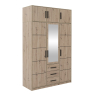 Šatníková skriňa so zrkadlom Korku D3 Šatníková skriňa so zrkadlom Korku D3