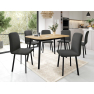 Jedálensky set so 6 stoličkami Grazpen S 130x80 Jedálensky set so 6 stoličkami Grazpen S 130x80