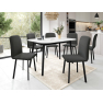 Jedálensky set so 6 stoličkami Grazpen S 130x80 Jedálensky set so 6 stoličkami Grazpen S 130x80
