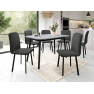 Jedálensky set so 6 stoličkami Grazpen S 130x80 Jedálensky set so 6 stoličkami Grazpen S 130x80