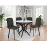 Jedálensky set so 4 stoličkami Kirtore M 90 Jedálensky set so 4 stoličkami Kirtore M 90