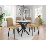 Jedálensky set so 4 stoličkami Kirtore M 90 Jedálensky set so 4 stoličkami Kirtore M 90