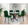 Jedálensky set so 4 stoličkami Kirtore M 90 Jedálensky set so 4 stoličkami Kirtore M 90