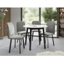 Jedálensky set Kirtore S 90 so 4 stoličkami Lekoz  Jedálensky set Kirtore S 90 so 4 stoličkami Lekoz