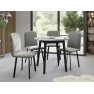 Jedálensky set Kirtore S 90 so 4 stoličkami Lekoz  Jedálensky set Kirtore S 90 so 4 stoličkami Lekoz