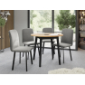 Jedálensky set Kirtore S 90 so 4 stoličkami Lekoz  Jedálensky set Kirtore S 90 so 4 stoličkami Lekoz