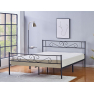 Kovová posteľ Bengrio 0601