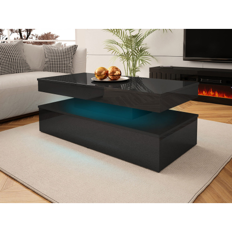 Konferenčný stolík Lestirola s LED osvetlením