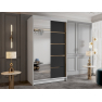 Šatníková skriňa so zrkadlom Menny III 100 Šatníková skriňa so zrkadlom Menny III 100