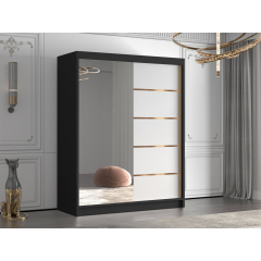 Šatníková skriňa so zrkadlom Hazren III 150