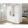 Štvordverová šatníková skriňa Fritkit 4D3SZ