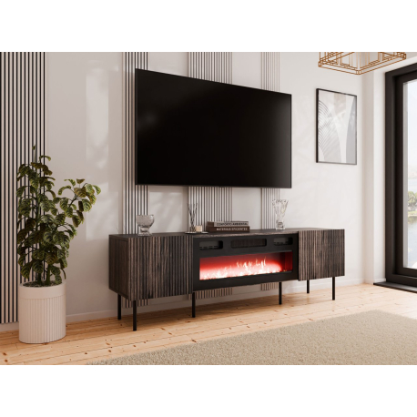 TV Stolík/skrinka s krbom Ostani 180