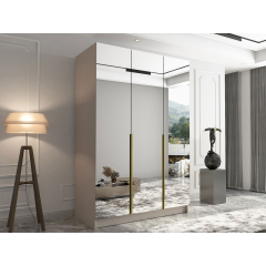 Šatníková skriňa so zrkadlom Mirpat III