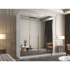 Šatníková skriňa so zrkadlom Sozilo III