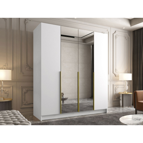 Šatníková skriňa so zrkadlom Sozilo II