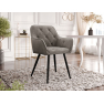 Zamatová jedálenská stolička Alonax Zamatová jedálenská stolička Alonax