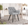 Zamatová jedálenská stolička Alonax Zamatová jedálenská stolička Alonax