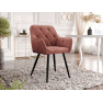 Zamatová jedálenská stolička Alonax Zamatová jedálenská stolička Alonax