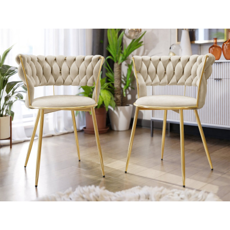 Set 2 ks. jedálenských stoličiek Archie DC-1141