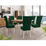 Rozkladací stôl 140x80 so 6 stoličkami ST67