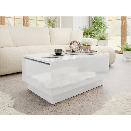 Konferenčný stolík s úložným priestorom Naeska 90 x 60