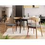Okrúhly stôl Vidariko FI 100 so 6 stoličkami ST80 01 Okrúhly stôl Vidariko FI 100 so 6 stoličkami ST80 01