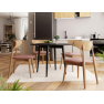 Okrúhly stôl Vidariko FI 100 so 6 stoličkami ST80 01 Okrúhly stôl Vidariko FI 100 so 6 stoličkami ST80 01