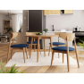 Okrúhly stôl Vidariko FI 100 so 6 stoličkami ST80 01 Okrúhly stôl Vidariko FI 100 so 6 stoličkami ST80 01