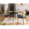 Okrúhly stôl Vidariko FI 100 so 6 stoličkami ST80 01 Okrúhly stôl Vidariko FI 100 so 6 stoličkami ST80 01