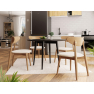 Okrúhly stôl Vidariko FI 100 so 6 stoličkami ST80 01 Okrúhly stôl Vidariko FI 100 so 6 stoličkami ST80 01