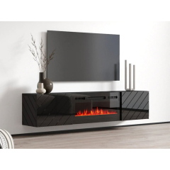 Tv skrinka s krbom Pinito