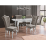 Rozkladací stôl Julia so 6 stoličkami ST63 Rozkladací stôl Julia so 6 stoličkami ST63