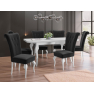 Rozkladací stôl Julia so 6 stoličkami ST63 Rozkladací stôl Julia so 6 stoličkami ST63