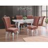 Rozkladací stôl Julia so 6 stoličkami ST63 Rozkladací stôl Julia so 6 stoličkami ST63