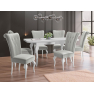 Rozkladací stôl Julia so 6 stoličkami ST63 Rozkladací stôl Julia so 6 stoličkami ST63