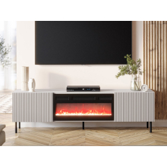 Tv skrinka/stolík s krbom Lasiewa 181 2D