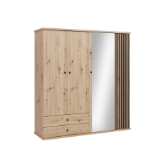 Štvordverová šatníková skriňa Sigeren SG24