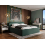 Čalúnená manželská posteľ Leforn