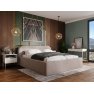 Čalúnená manželská posteľ Leforn