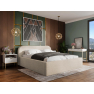 Čalúnená manželská posteľ Leforn