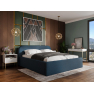 Čalúnená manželská posteľ Leforn